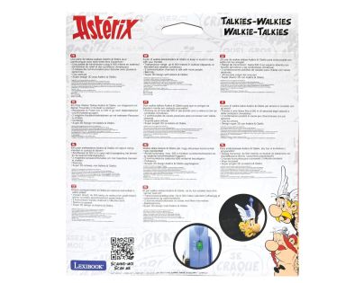 Lexibook 3D vysielačky Asterix s dosahom 500 m