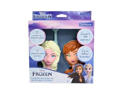 Lexibook 3D vysielačky Frozen s dosahom 500 m