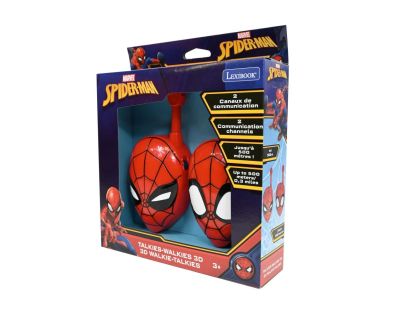 Lexibook 3D vysielačky Spiderman s dosahom 500 m
