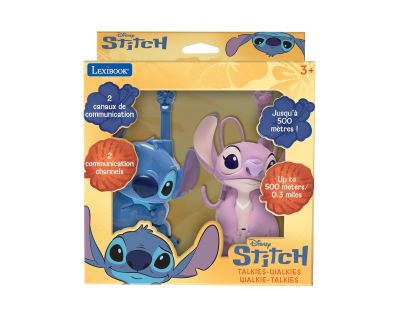 Lexibook 3D vysielačky Stitch a Angel s dosahom 500 m