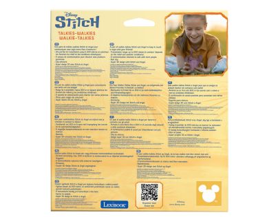 Lexibook 3D vysielačky Stitch a Angel s dosahom 500 m