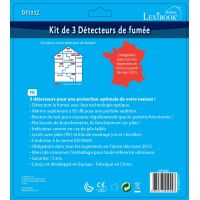 Lexibook Detektor dymu s batériami 3x 5