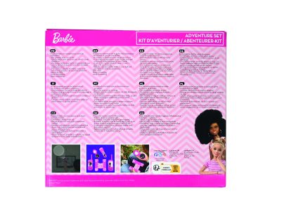Lexibook Barbie set vysielačky, ďalekohľad, baterka, kompas