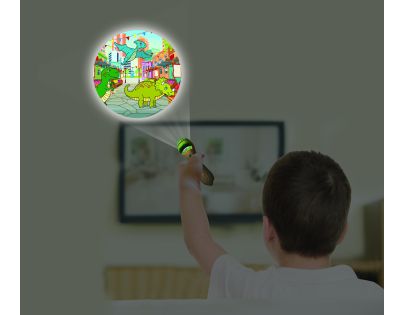 Lexibook Baterka s projektorem príbehov a 12 figúrkami dinosaurov