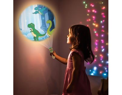 Lexibook Baterka s projektorem príbehov a 12 figúrkami dinosaurov