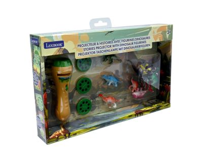 Lexibook Baterka s projektorem príbehov a 12 figúrkami dinosaurov