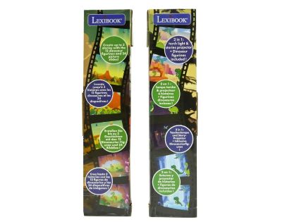 Lexibook Baterka s projektorem príbehov a 12 figúrkami dinosaurov