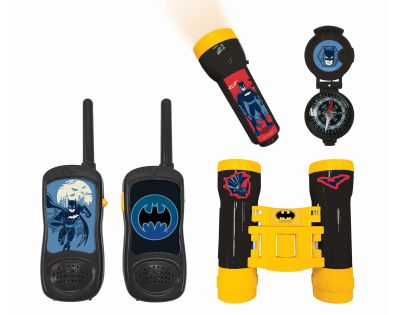 Lexibook Batman set vysílačky, ďalekohľad, baterka, kompas
