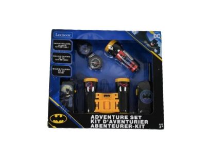 Lexibook Batman set vysílačky, ďalekohľad, baterka, kompas