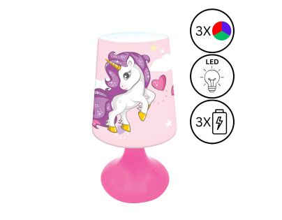 Lexibook Bezdrôtová stolná lampička Jednorožec