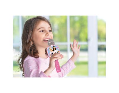 Lexibook Bezdrôtový karaoke mikrofón Barbie s držiakom na telefón