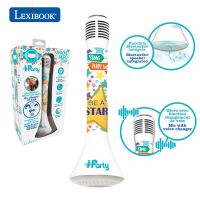 Lexibook Bezdrôtový karaoke mikrofón iParty s vstavaným reproduktorom a svetelnými efektmi