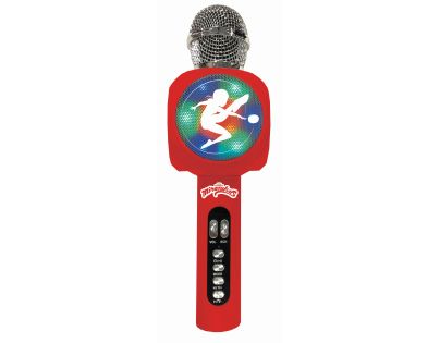 Lexibook Bezdrôtový karaoke mikrofón Kouzelná Beruška s vstavaným reproduktorom a svetelnými efektmi