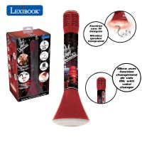 Lexibook Bezdrôtový karaoke mikrofón The Voice s vstavaným reproduktorom a svetelnými efektmi