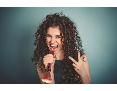 Lexibook Bezdrôtový karaoke mikrofón The Voice s vstavaným reproduktorom a svetelnými efektmi