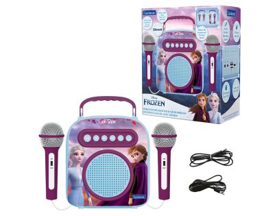 Lexibook Bezdrôtový reproduktor Frozen so 2 mikrofónmi a meničom hlasu