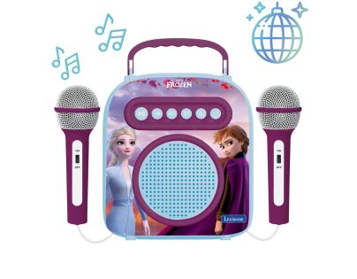 Lexibook Bezdrôtový reproduktor Frozen so 2 mikrofónmi a meničom hlasu