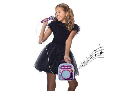 Lexibook Bezdrôtový reproduktor Frozen so 2 mikrofónmi a meničom hlasu