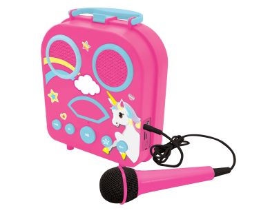 Lexibook Bezdrôtový reproduktor Jednorožec s 2 mikrofónmi a meničom hlasu