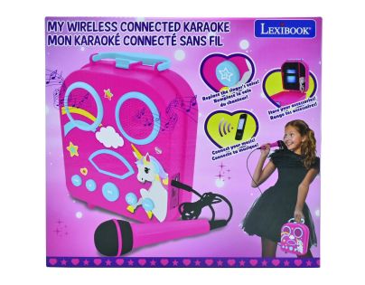Lexibook Bezdrôtový reproduktor Jednorožec s 2 mikrofónmi a meničom hlasu