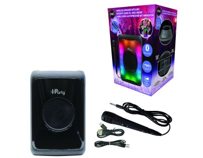 Lexibook Bluetooth karaoke reproduktor s mikrofónom strednej - Poškodený obal