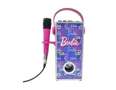 Lexibook Bluetooth reproduktor Barbie s mikrofónom a svetelnými efektmi