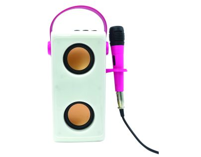 Lexibook Bluetooth reproduktor Barbie s mikrofónom a svetelnými efektmi