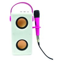 Lexibook Bluetooth reproduktor Barbie s mikrofónom a svetelnými efektmi 3