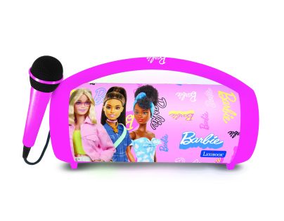 Lexibook Bluetooth reproduktor Barbie s mikrofonom svietiaci