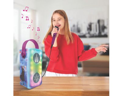 Lexibook Bluetooth reproduktor Frozen s mikrofónom a svetelnými efektmi