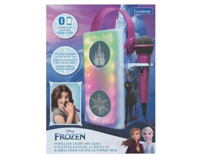 Lexibook Bluetooth reproduktor Frozen s mikrofónom a svetelnými efektmi