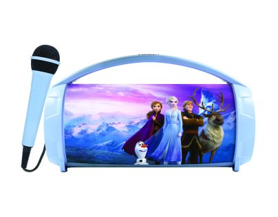 Lexibook Bluetooth reproduktor Frozen s mikrofonem svietiaci
