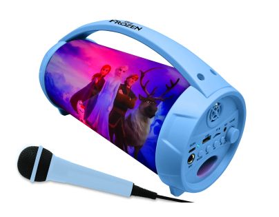Lexibook Bluetooth reproduktor Frozen s mikrofonem svietiaci