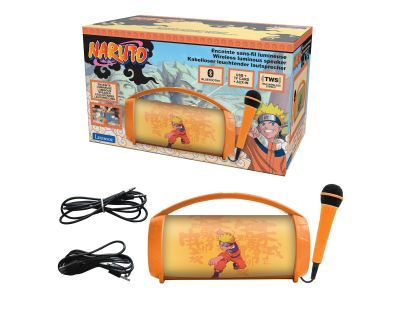 Lexibook Bluetooth reproduktor Naruto s mikrofónom svietiací