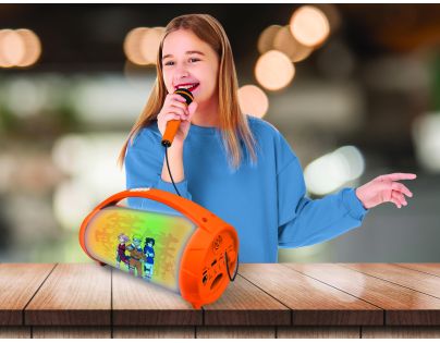 Lexibook Bluetooth reproduktor Naruto s mikrofónom svietiací