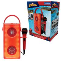 Lexibook Bluetooth reproduktor Spiderman s mikrofonem a svetelnými efektmi