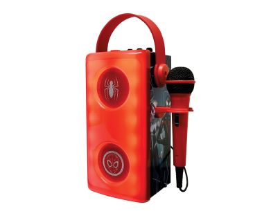 Lexibook Bluetooth reproduktor Spiderman s mikrofonem a svetelnými efektmi
