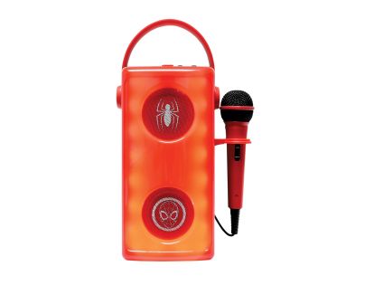 Lexibook Bluetooth reproduktor Spiderman s mikrofonem a svetelnými efektmi