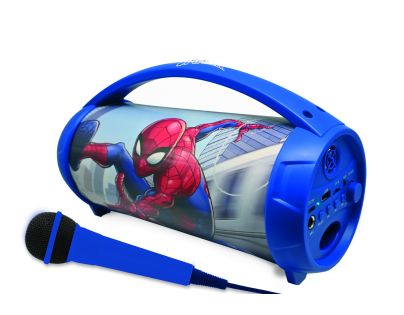 Lexibook Bluetooth reproduktor Spiderman s mikrofónom svietiaci