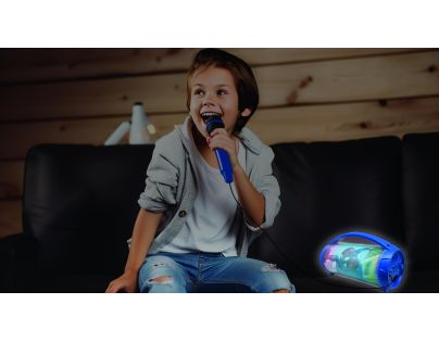 Lexibook Bluetooth reproduktor Spiderman s mikrofónom svietiaci