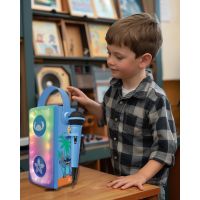 Lexibook Bluetooth reproduktor Stitch s mikrofónom a svetelnými efektmi 5