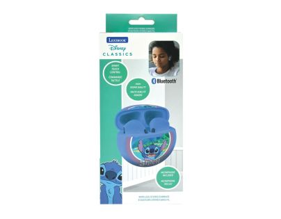 Lexibook Bluetooth slúchadlá do uší Stitch s vstavaným mikrofónom