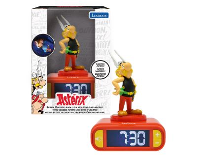 Lexibook Budík Asterix so svietiacou figúrkou