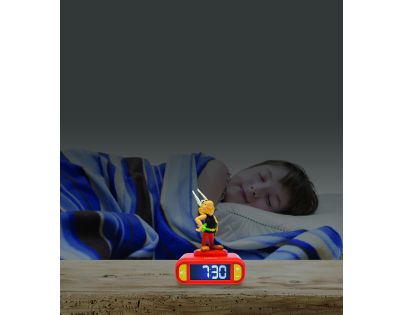 Lexibook Budík Asterix so svietiacou figúrkou