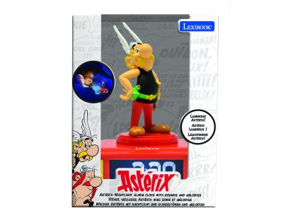 Lexibook Budík Asterix so svietiacou figúrkou