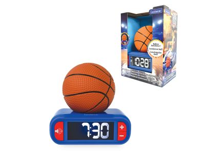 Lexibook Budík Basketbal so svietiacou loptou