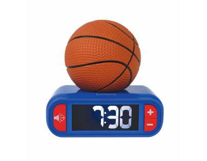 Lexibook Budík Basketbal so svietiacou loptou