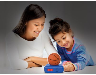 Lexibook Budík Basketbal so svietiacou loptou