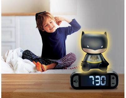 Lexibook Budík Batman so svietiacou figúrkou