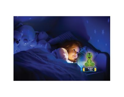 Lexibook Budík Dinosaurus so svietiacou figúrkou